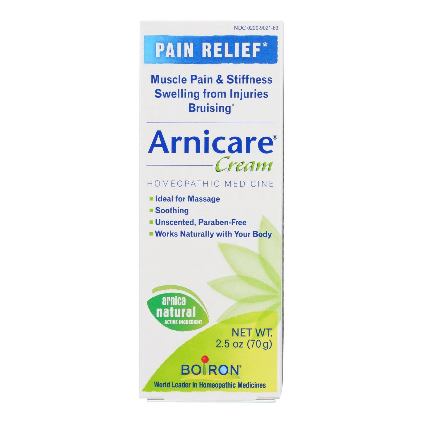 Boiron - Arnica Cream - 2.5 Oz | OnlyNaturals.us