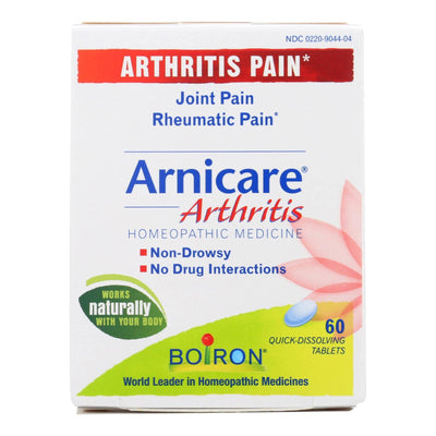 Buy Boiron - Arnicare Arthritis - 60 Tablets  at OnlyNaturals.us