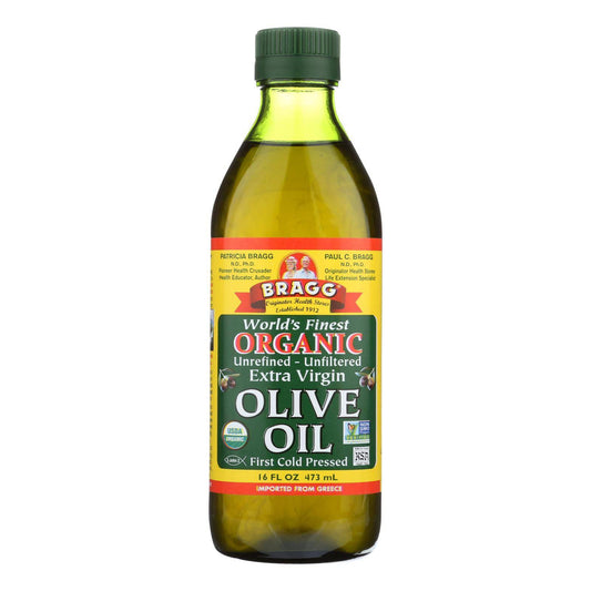 Bragg - Olive Oil - Organic - Extra Virgin - 16 Oz - Case Of 12 | OnlyNaturals.us