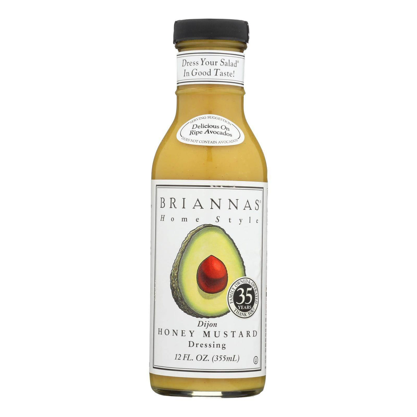 Buy Brianna's - Salad Dressing - Dijon Honey Mustard - Case Of 6 - 12 Fl Oz.  at OnlyNaturals.us