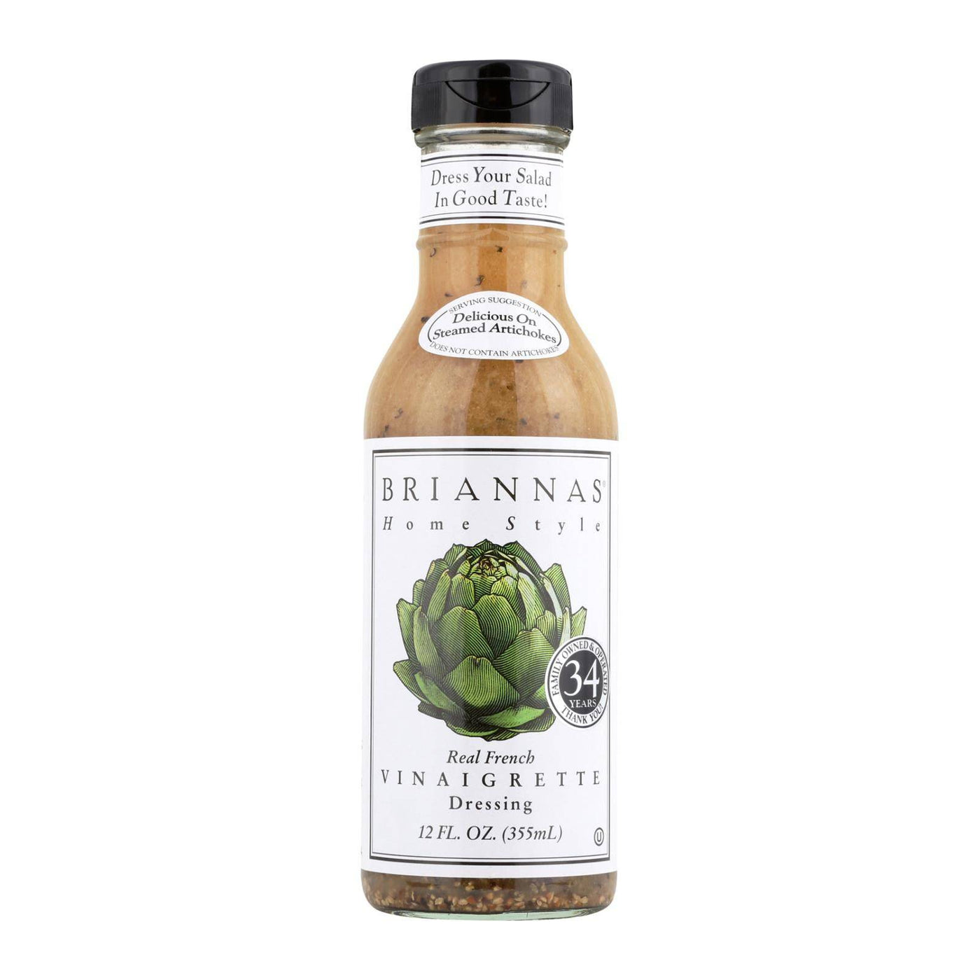 Buy Brianna's - Salad Dressing - Real French Vinaigrette - Case Of 6 - 12 Fl Oz.  at OnlyNaturals.us