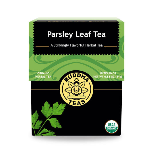 Buddha Teas - Organic Tea - Parsley Leaf - Case Of 6 - 18 Count | OnlyNaturals.us