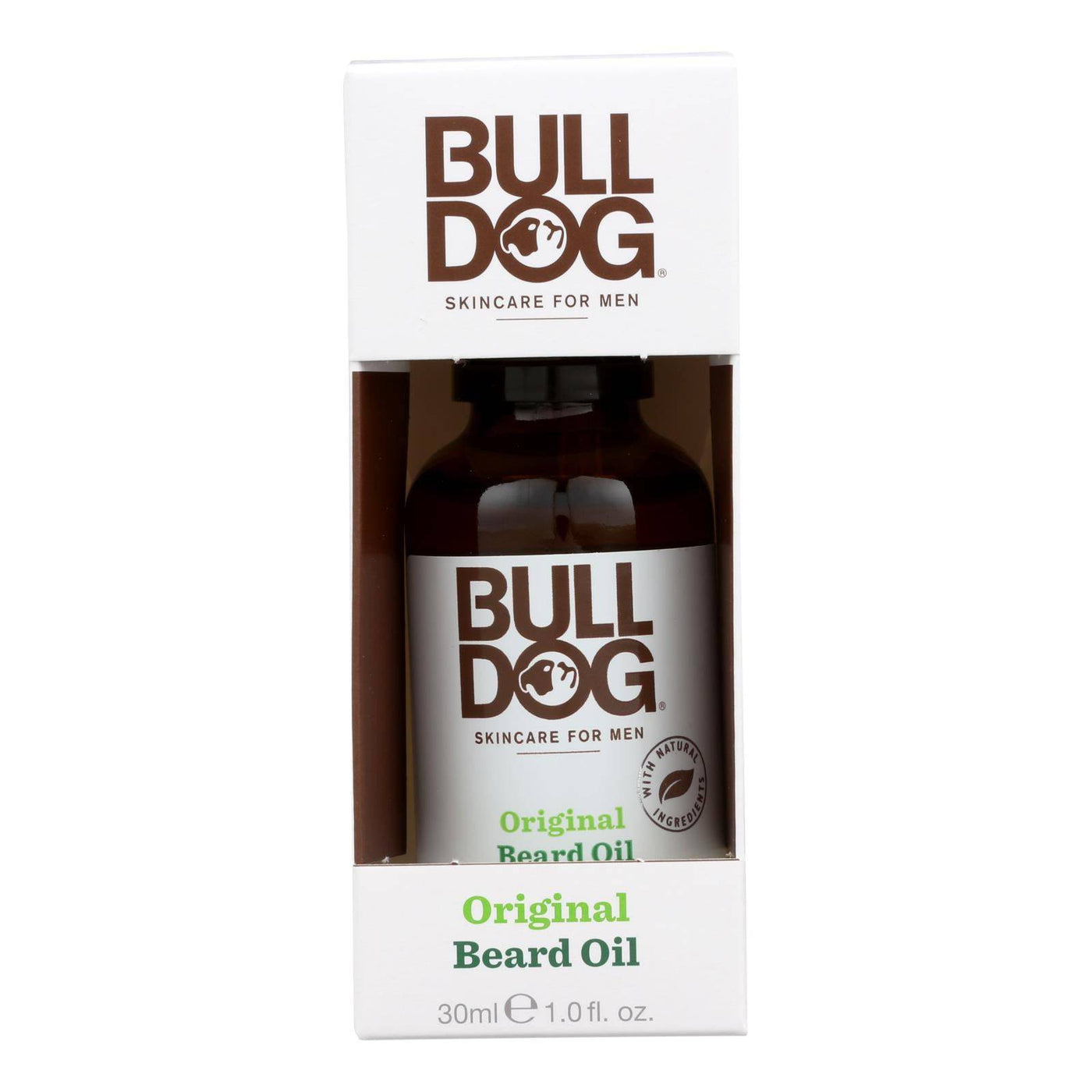 Bulldog Natural Skincare - Beard Oil - Original - 1 Fl Oz | OnlyNaturals.us