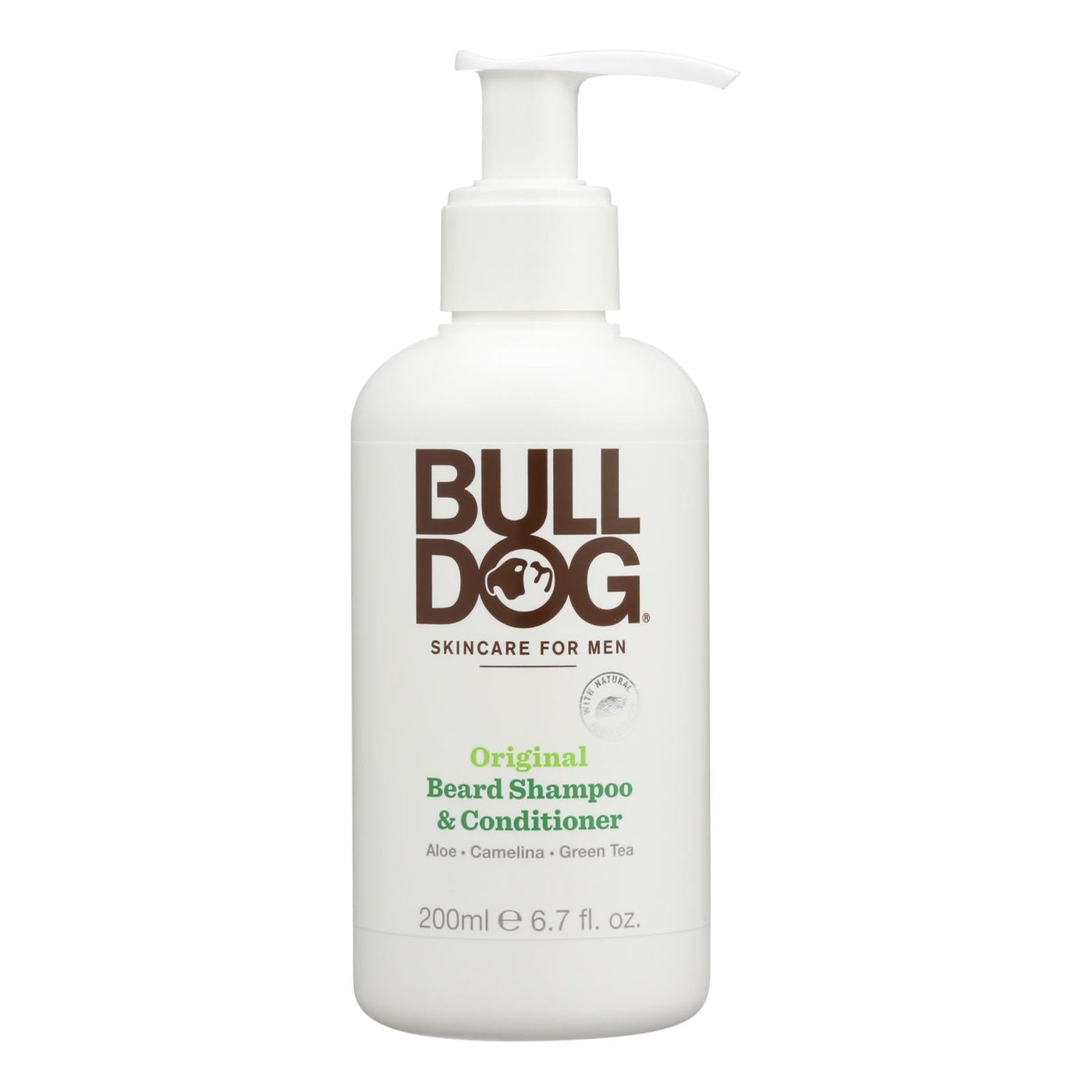 Bulldog Natural Skincare - Beard Shampoo - Conditioner - Original - 6.7 Fl Oz | OnlyNaturals.us