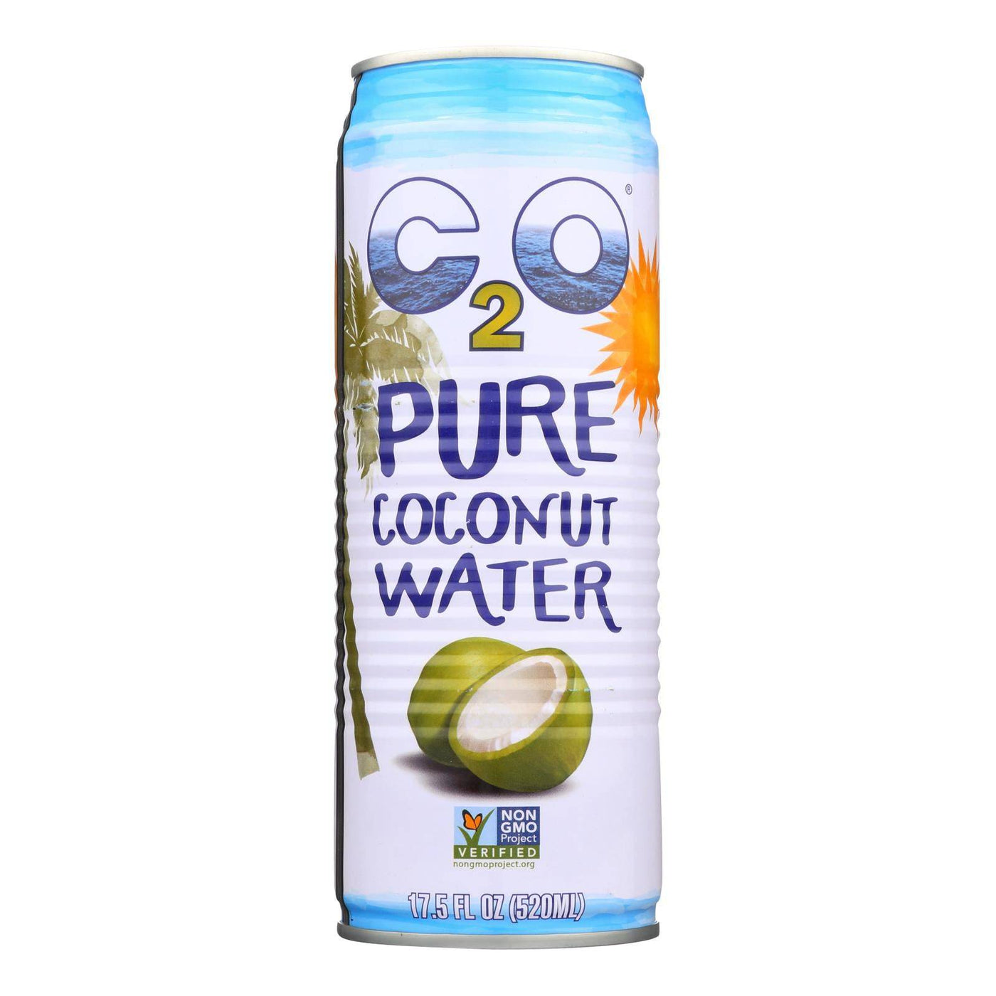 C2o - Pure Coconut Water Pure Coconut Water - Case Of 12 - 17.5 Fl Oz | OnlyNaturals.us