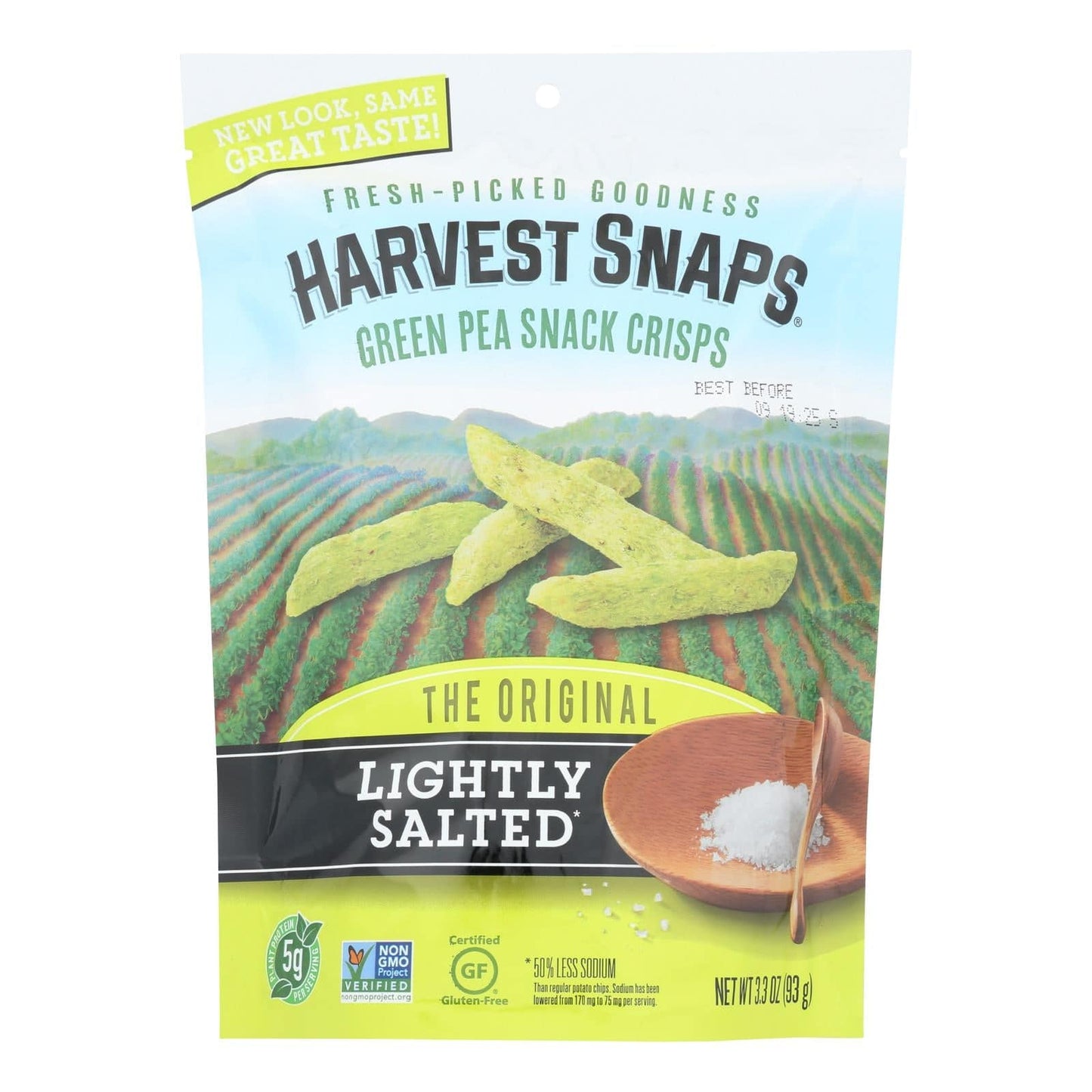 Calbee Snapea Crisp - Snapea Crisps - Lightly Salted - Case Of 12 - 3.3 Oz. | OnlyNaturals.us