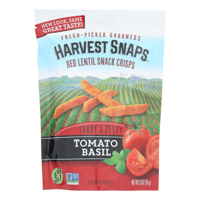 Buy Calbee Snapea Crisp - Lentil Snaps - Tomato Basil - Case Of 12 - 3 Oz  at OnlyNaturals.us