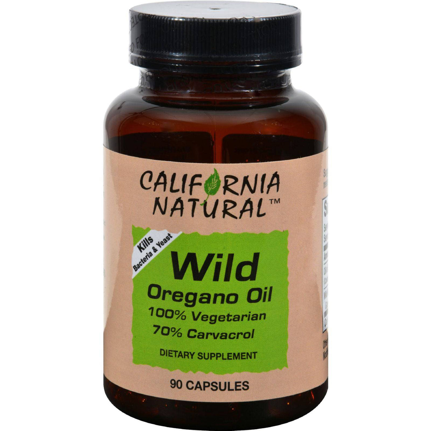 Buy California Natural Wild Oregana Oil - 400 Mg - 90 Capsules  at OnlyNaturals.us