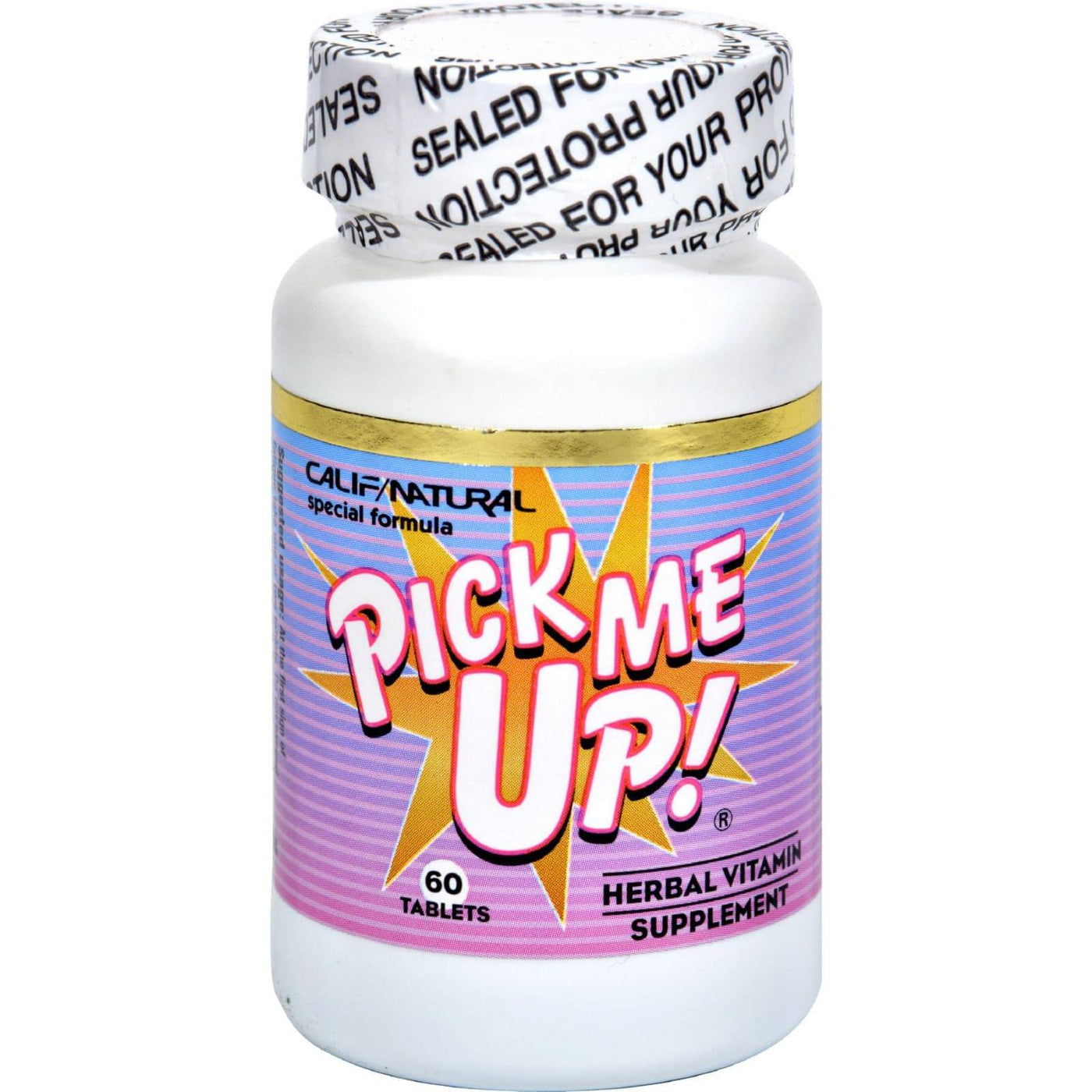 Buy California Natural Pick Me Up Vitamin - 60 Capsules  at OnlyNaturals.us