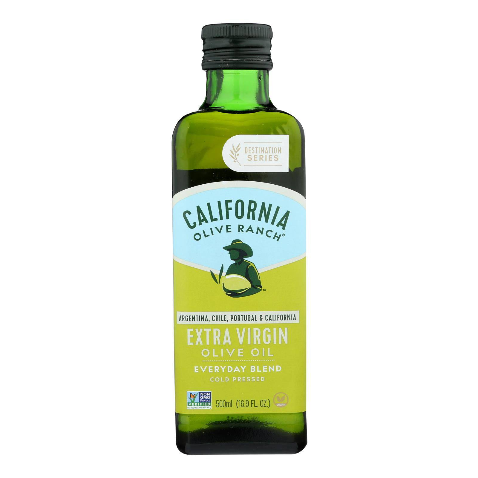 Buy California Olive Ranch Extra Virgin Olive Oil - Everyday - Case Of 12 - 16.9 Fl Oz.  at OnlyNaturals.us