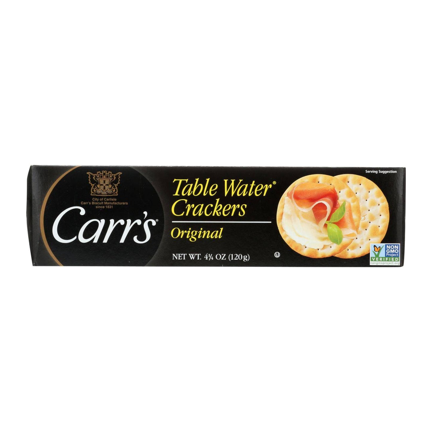 Buy Carr's Bite Size Table Water Cracker - Case Of 12 - 4.25 Oz  at OnlyNaturals.us