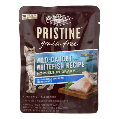 Castor And Pollux Cat - Wild Whitefish Morsel - Grain Free - Case Of 24 - 3 Oz | OnlyNaturals.us