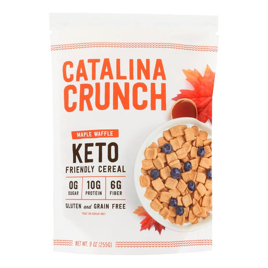 Catalina Snacks Inc - Crunch Crl Maple Waffle - Case Of 6 - 9 Oz | OnlyNaturals.us