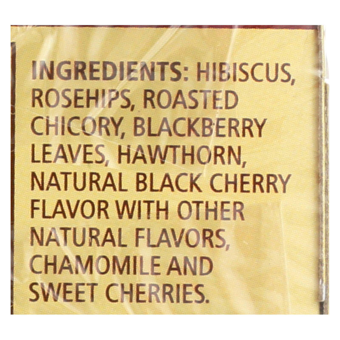 Celestial Seasonings Herbal Tea Caffeine Free Black Cherry Berry - 20 Tea Bags - Case Of 6 | OnlyNaturals.us