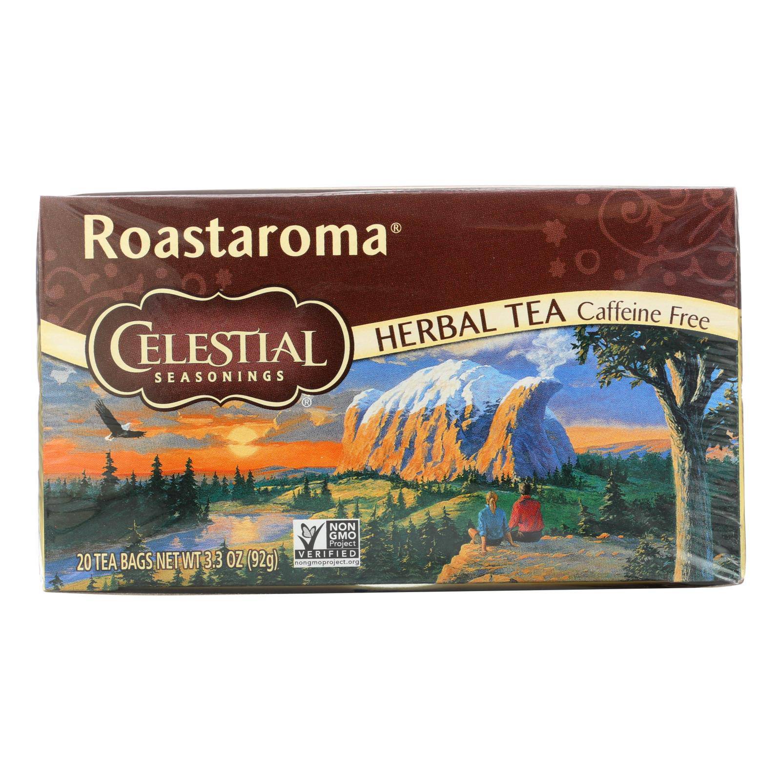 Celestial Seasonings Herbal Tea Caffeine Free Roastaroma - 20 Tea Bags - Case Of 6 | OnlyNaturals.us