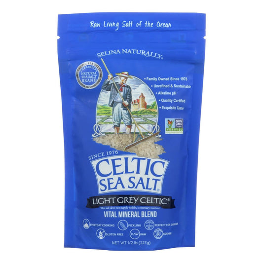 Celtic Sea Salt Light Grey - Case Of 6 - 0.5 Lb. | OnlyNaturals.us