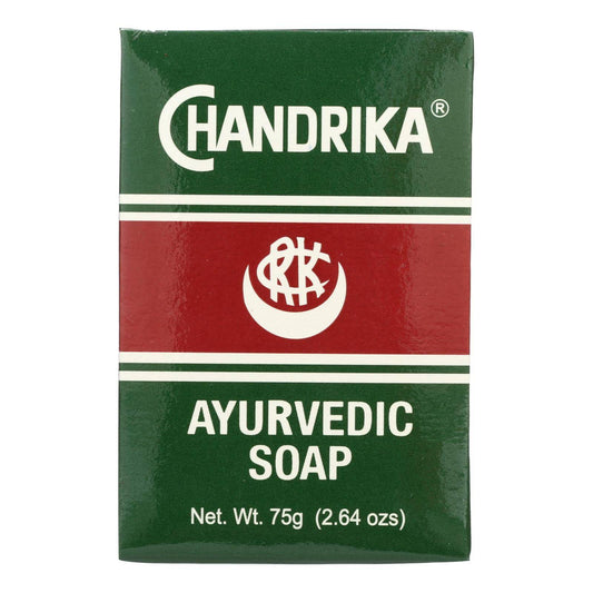 Chandrika Soap Ayurvedic Herbal And Vegetable Oil Soap - 2.64 Oz - Case Of 10 | OnlyNaturals.us