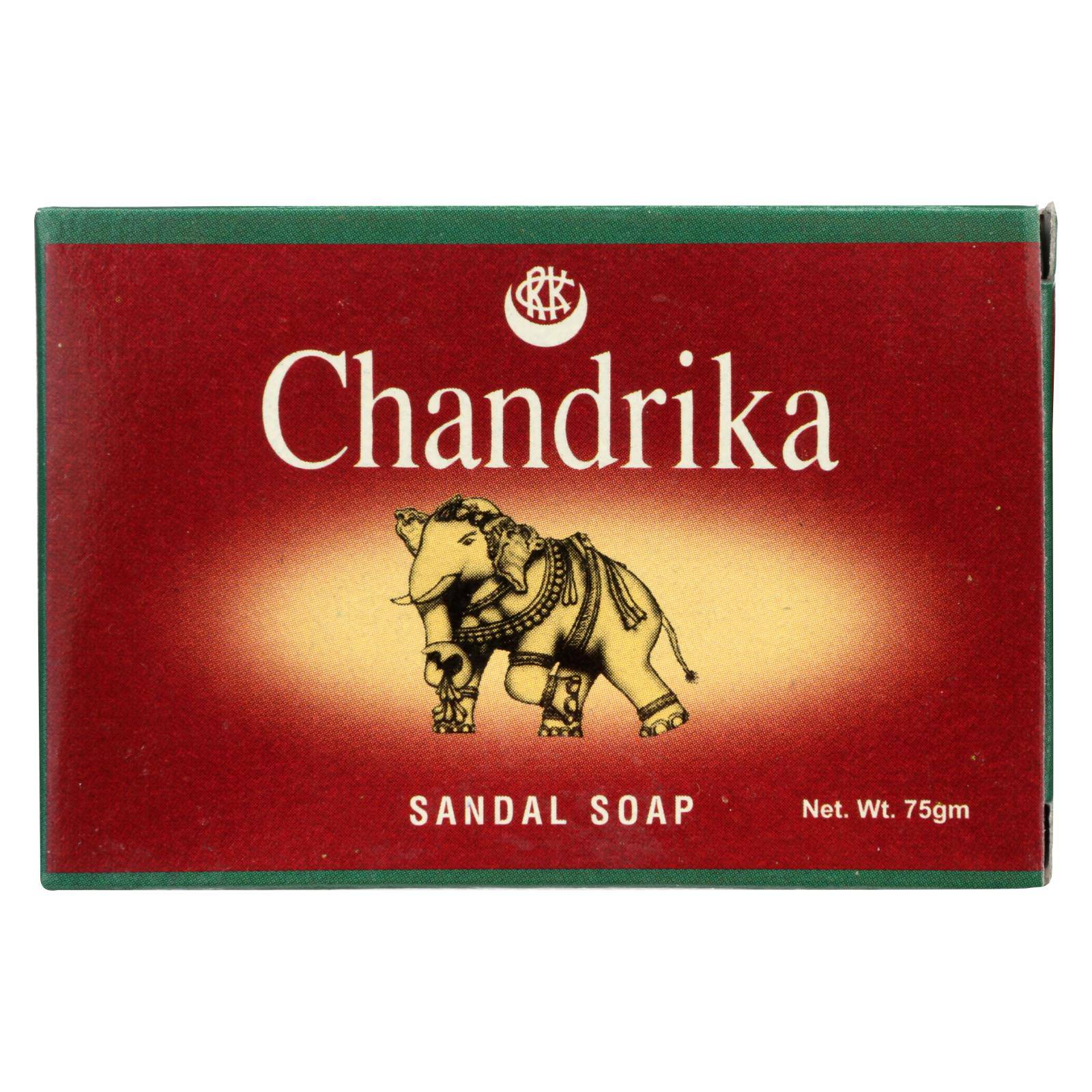 Buy Chandrika Soap Sandal Soap - 75 G  at OnlyNaturals.us