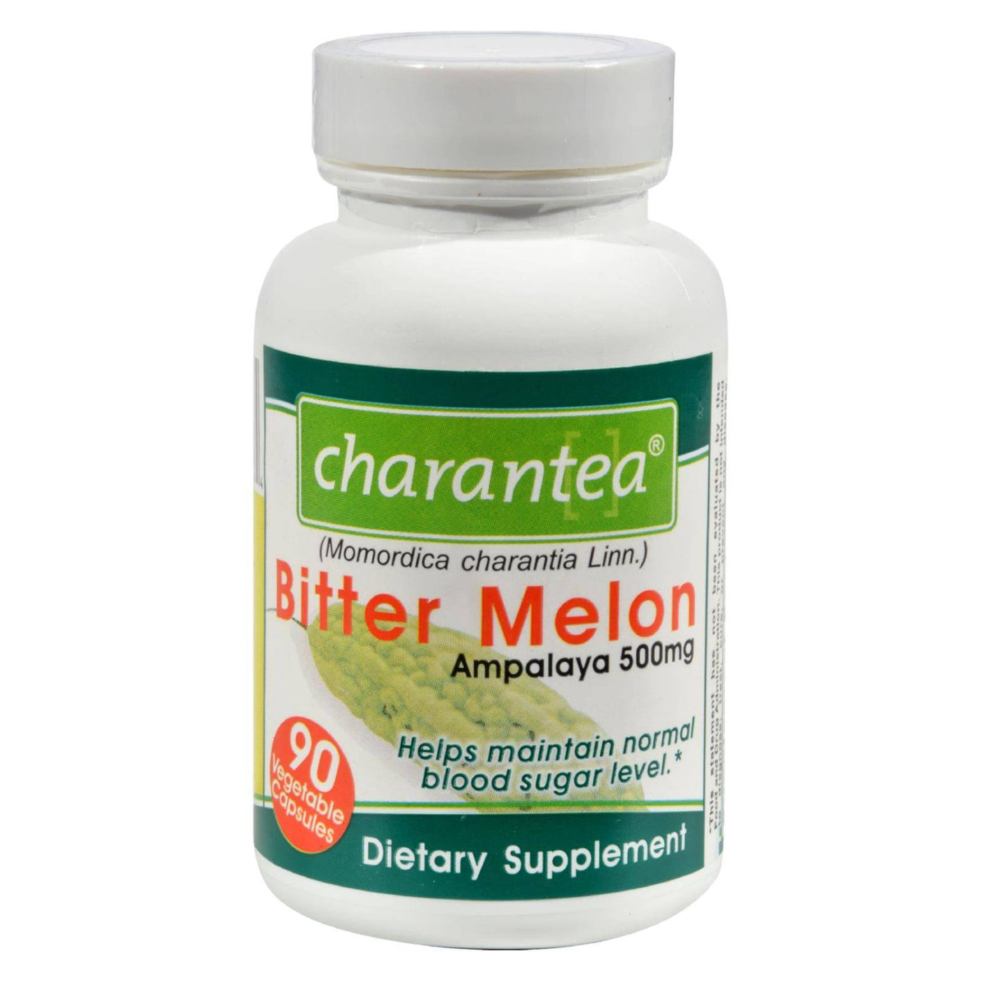 Buy Charantea Bitter Melon - 500 Mg - 90 Vegetarian Capsules  at OnlyNaturals.us
