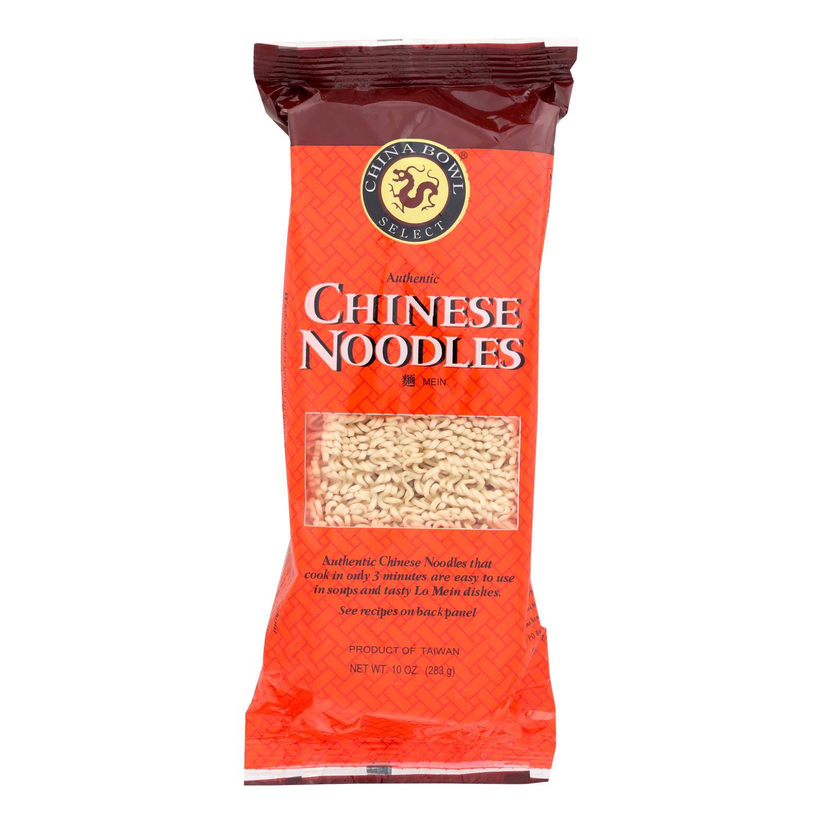 Buy China Bowl - Noodles - Chinese Noodles - Case Of 6 - 10 Oz.  at OnlyNaturals.us