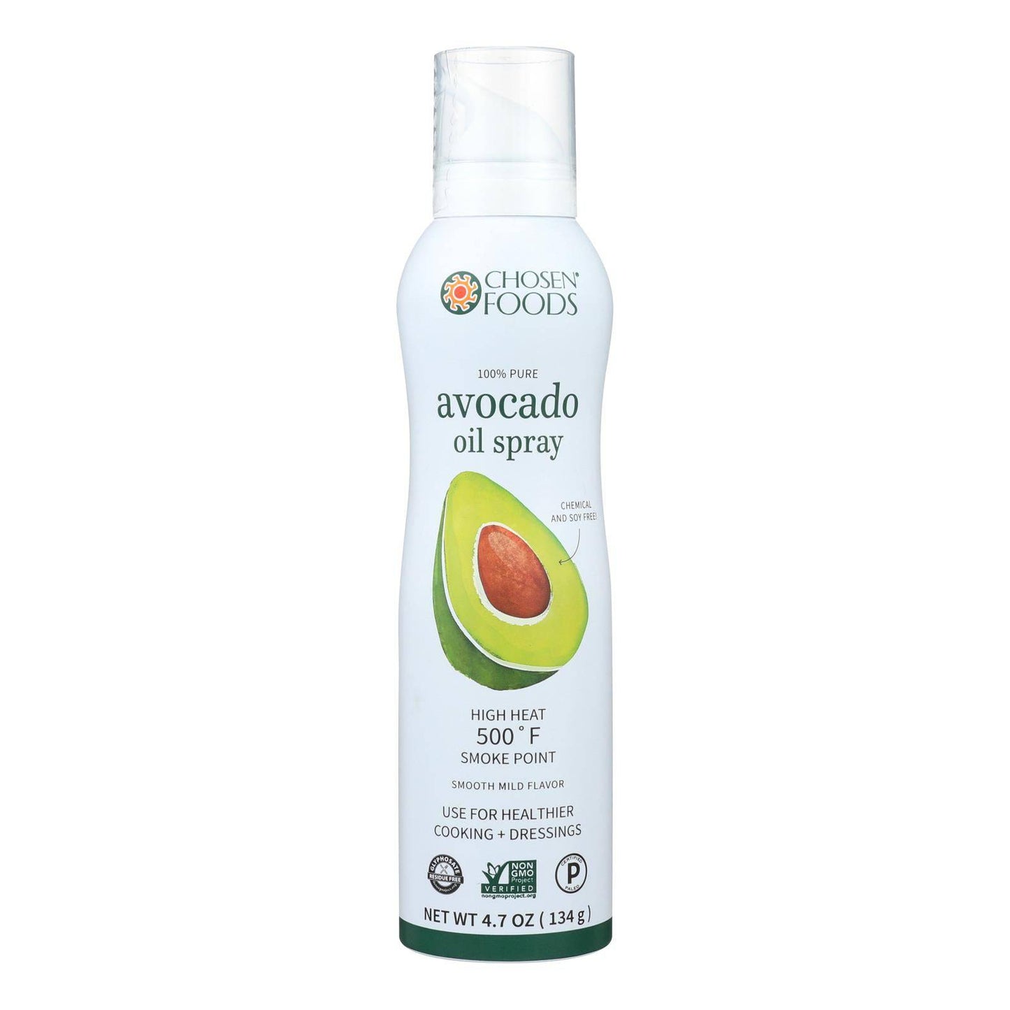 Buy Chosen Foods Avacado Oil - 100%pure - Spry - Case Of 6 - 4.7 Fl Oz  at OnlyNaturals.us