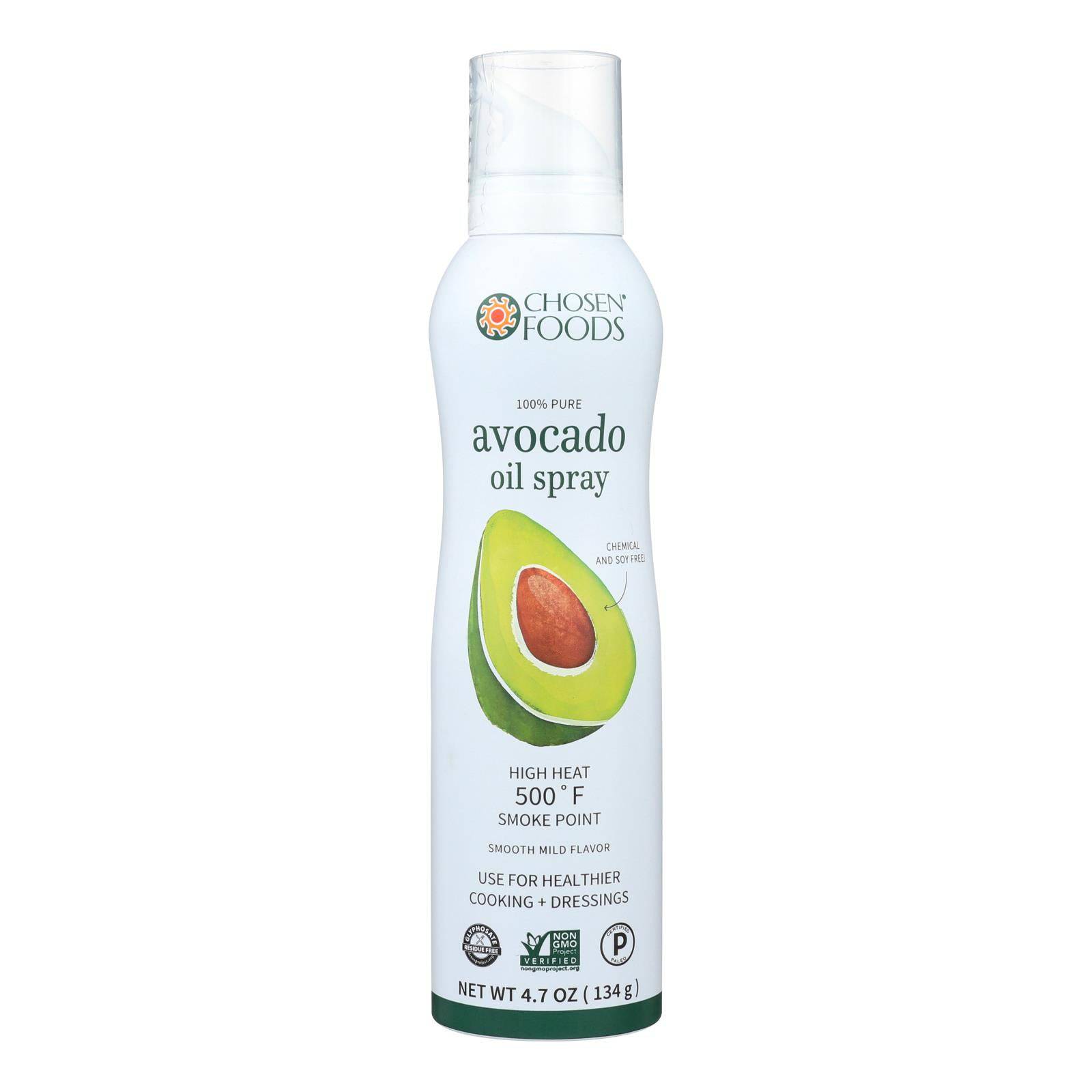Buy Chosen Foods Avacado Oil - 100%pure - Spry - Case Of 6 - 4.7 Fl Oz  at OnlyNaturals.us