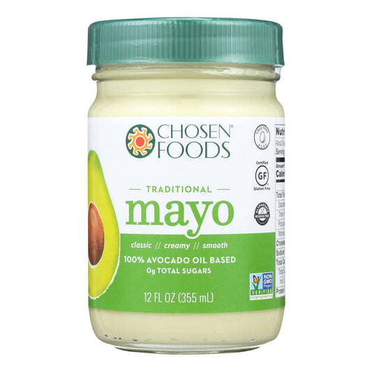 Chosen Foods Avocado Oil - Mayo - Case Of 6 - 12 Oz. | OnlyNaturals.us