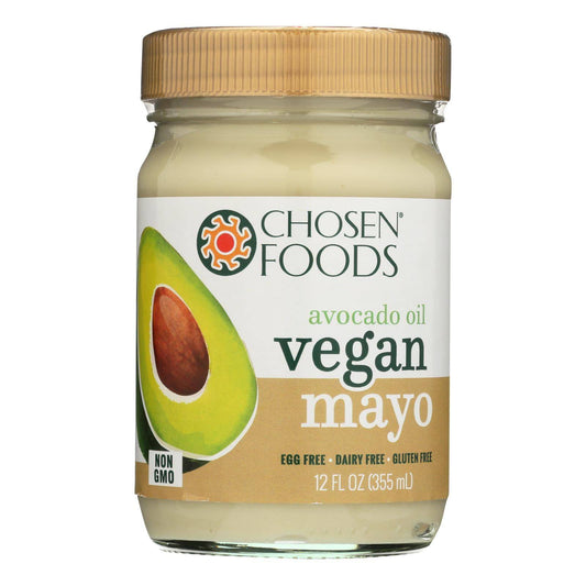 Chosen Foods - Avocado Oil Vegan Mayo - Case Of 6 - 12 Oz. | OnlyNaturals.us