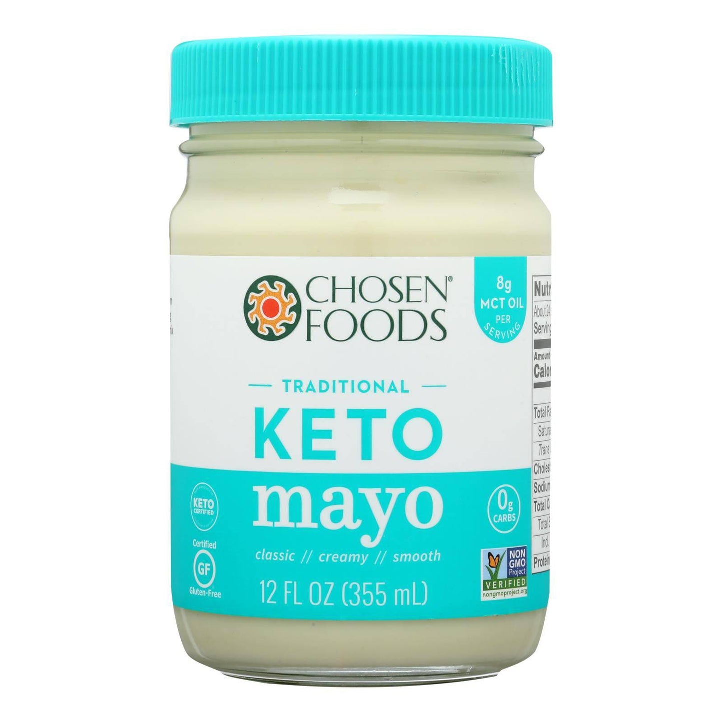Chosen Foods - Coconut Oil Mayo - Case Of 6 - 12 Fl Oz. | OnlyNaturals.us