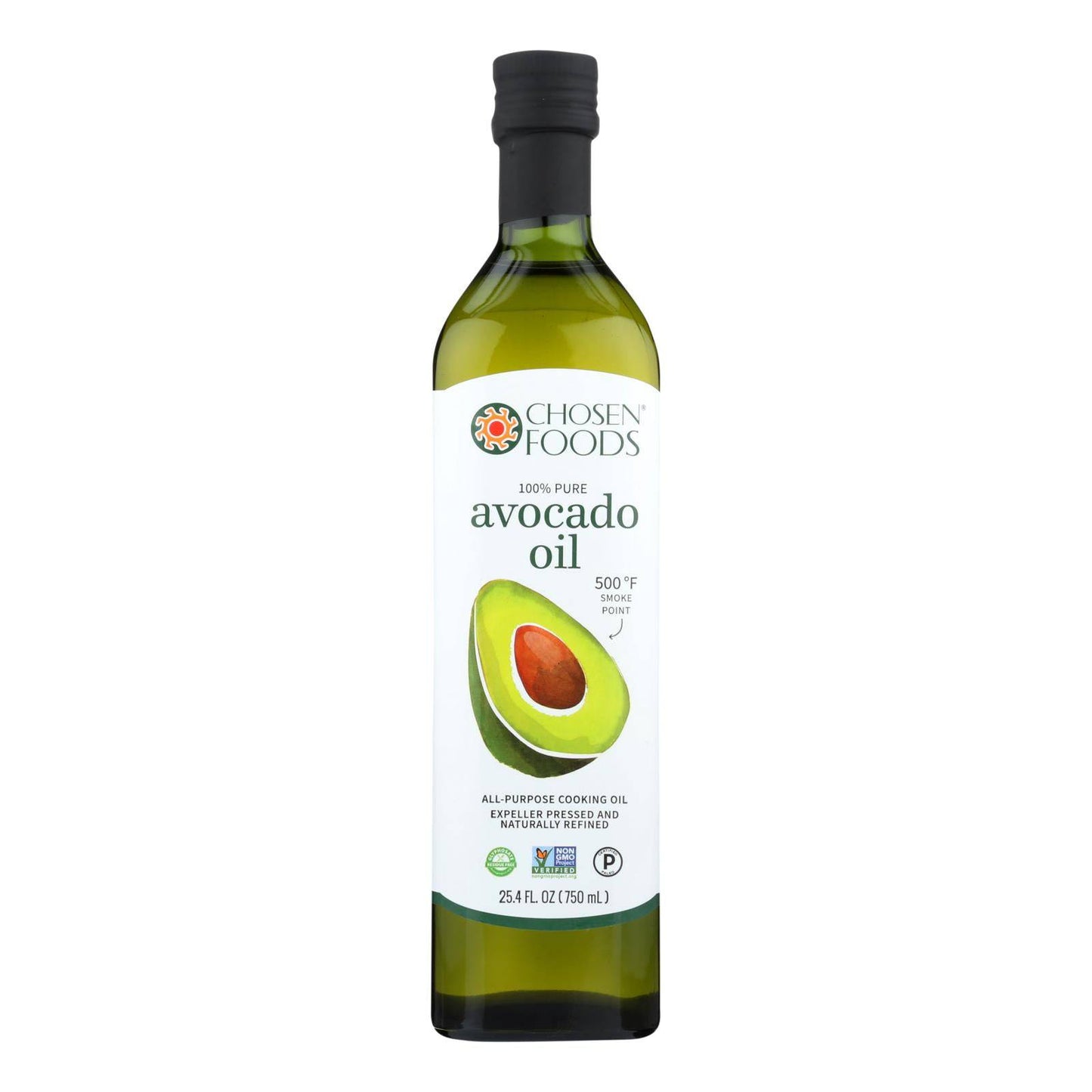 Chosen Foods 100% Pure Avocado Oil - Case Of 6 - 25.4 Fz | OnlyNaturals.us