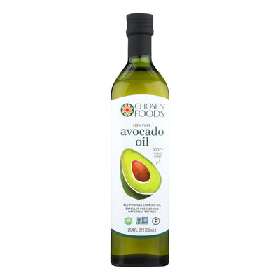 Chosen Foods 100% Pure Avocado Oil - Case Of 6 - 25.4 Fz | OnlyNaturals.us