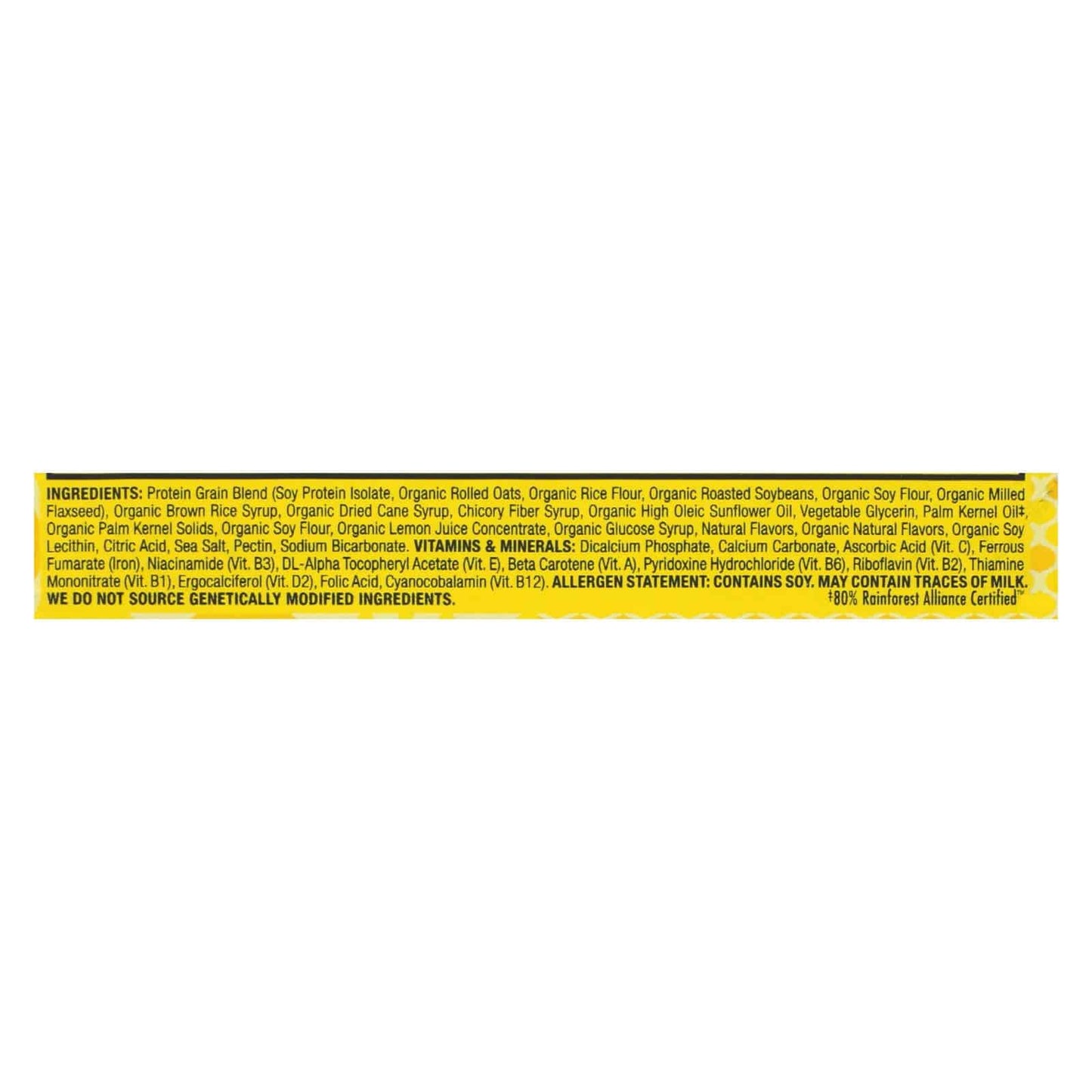 Clif Bar Luna Bar - Organic Lemon Zest - Case Of 15 - 1.69 Oz | OnlyNaturals.us