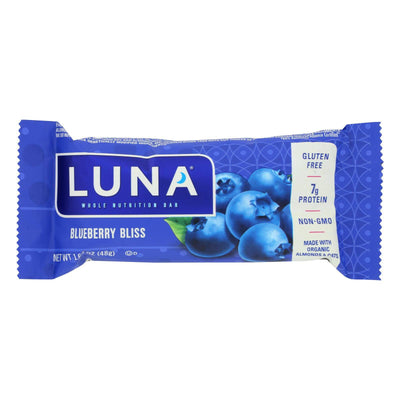 Buy Clif Bar Luna Bar - Organic Blueberry Bliss - Case Of 15 - 1.69 Oz  at OnlyNaturals.us