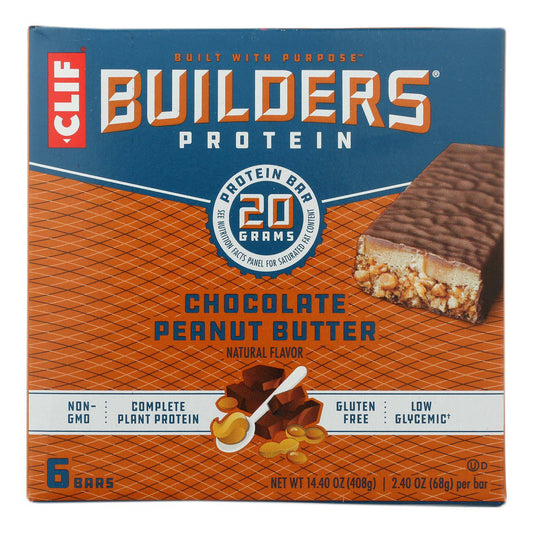 Clif Bar Builder's Protein - Case Of 6 - 6-2.4 Oz | OnlyNaturals.us