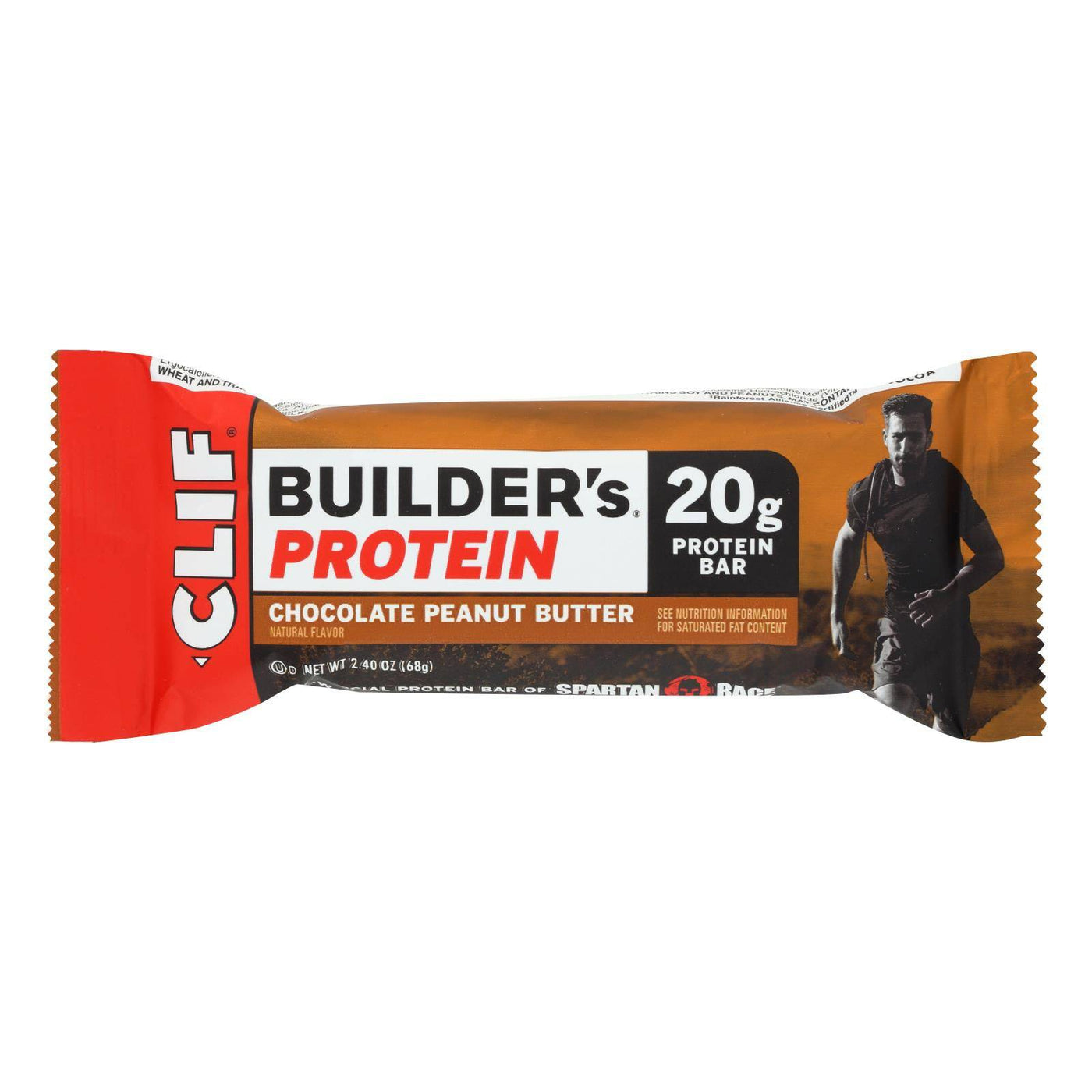 Clif Bar Builder Bar - Chocolate Peanut Butter - Case Of 12 - 2.4 Oz | OnlyNaturals.us