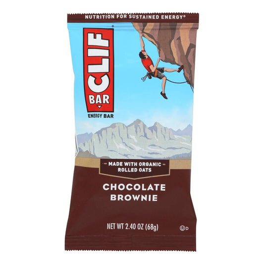 Buy Clif Bar - Organic Chocolate Brownie - Case Of 12 - 2.4 Oz  at OnlyNaturals.us