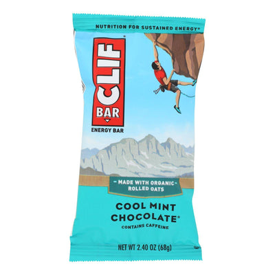 Clif Bar - Organic Cool Mint Chocolate - Case Of 12 - 2.4 Oz | OnlyNaturals.us