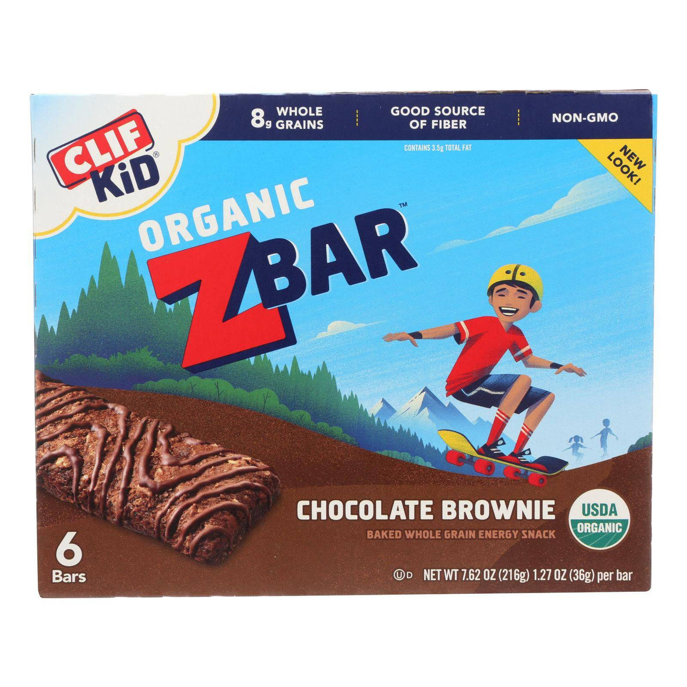 Clif Kid Zbar - Chocolate Brownie - Case Of 9 - 7.62 Oz | OnlyNaturals.us