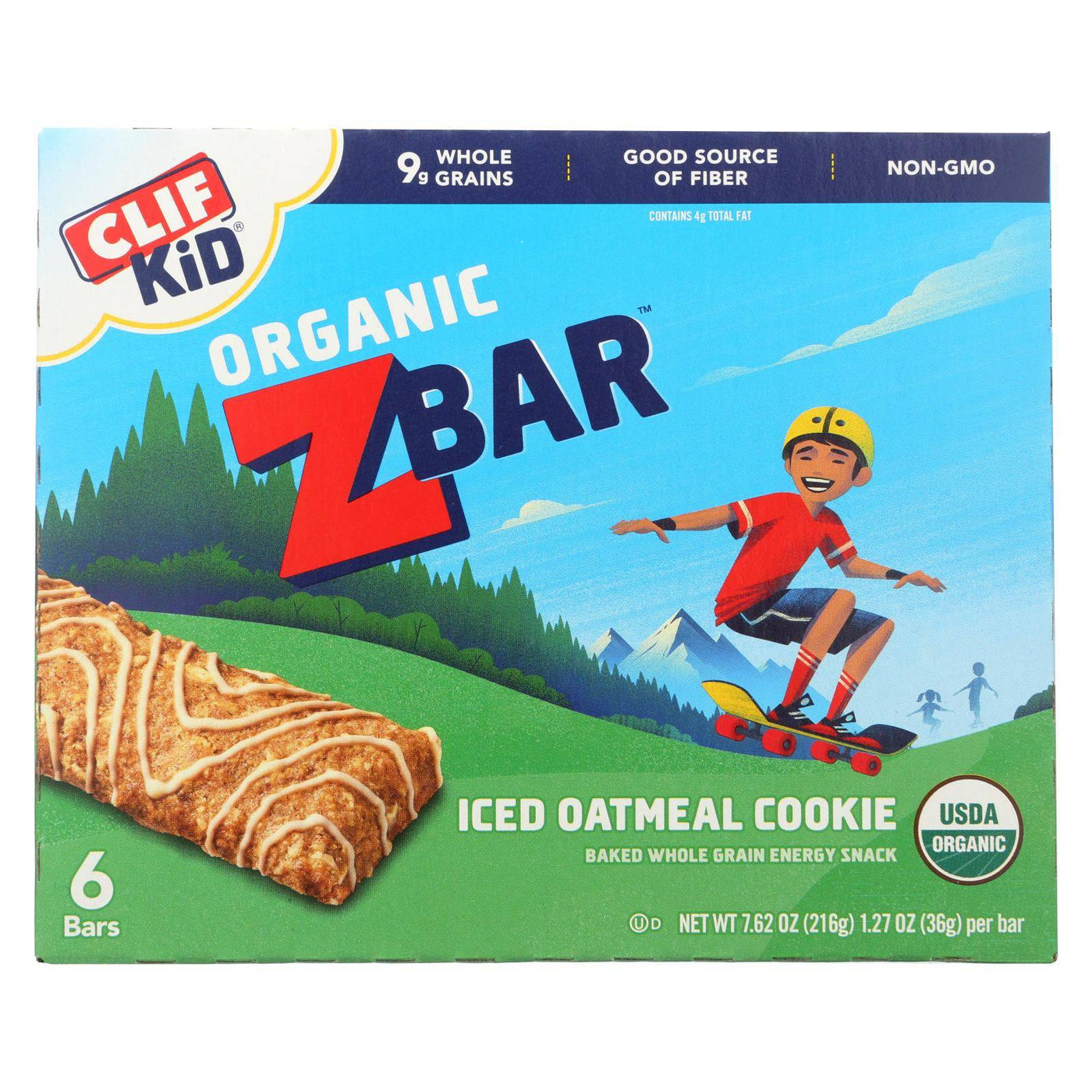 Clif Kid Zbar - Iced Oatmeal Cookie - Case Of 9 - 7.62 Oz | OnlyNaturals.us