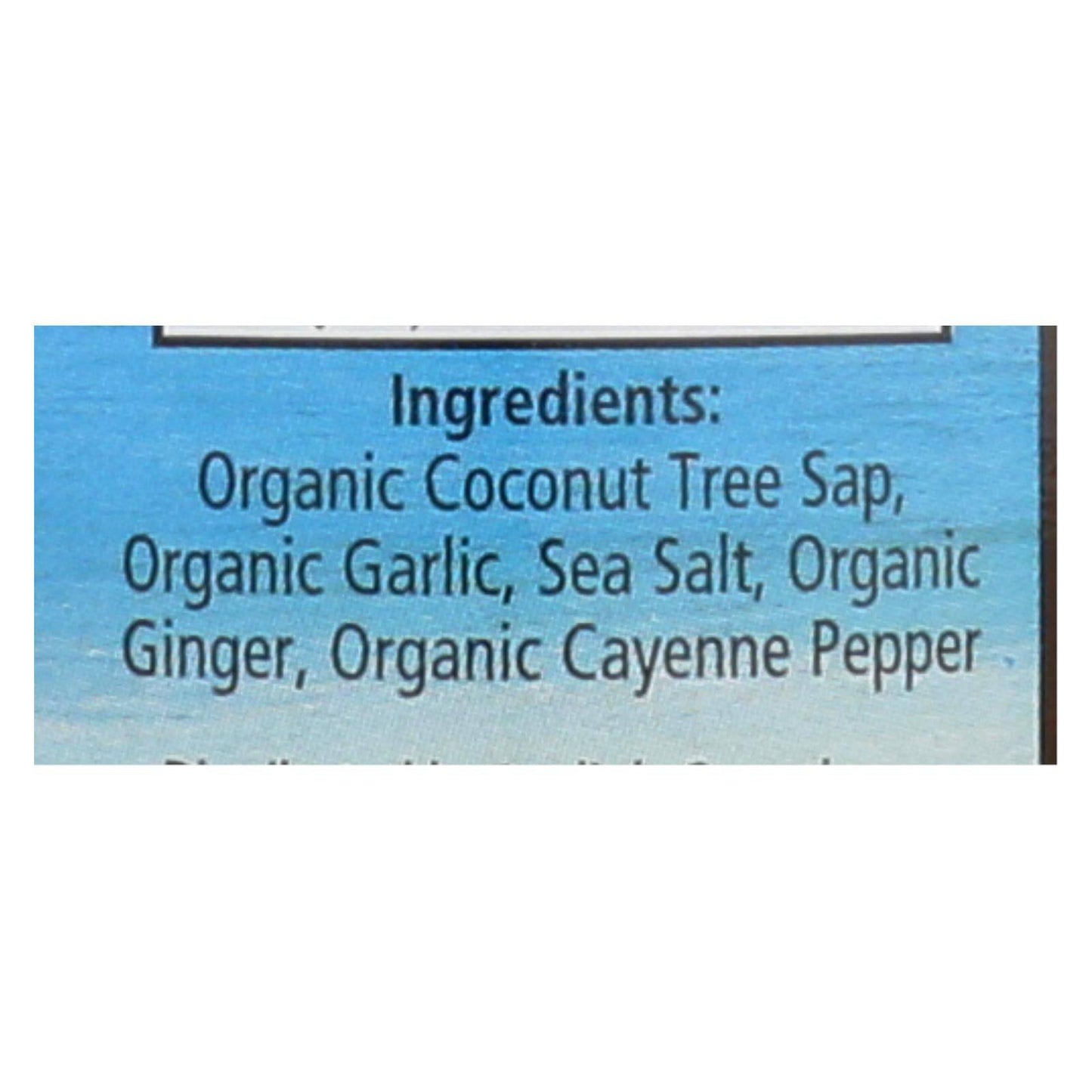 Coconut Secret - Coconut Aminos Garlic Sauce - Case Of 12 - 10 Fl Oz. | OnlyNaturals.us