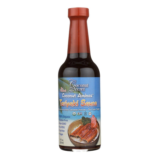 Coconut Secret - Organic Teriyaki Sauce - Case Of 12 - 10 Fl Oz. | OnlyNaturals.us