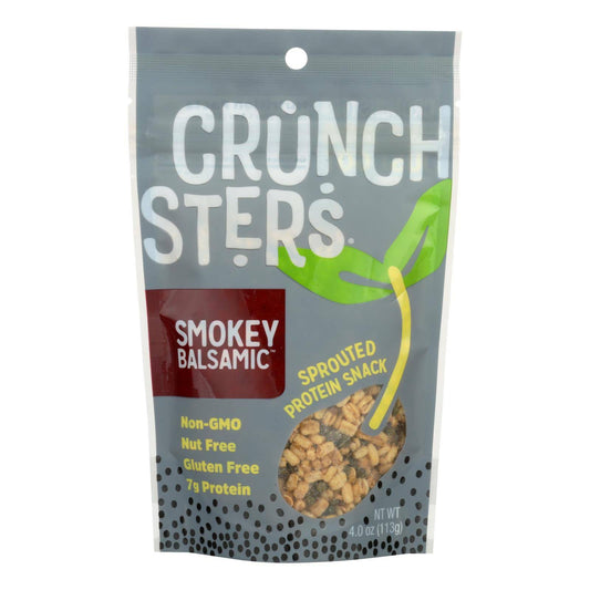 Crunchsters - Sprouted Protein Snack - Smokey Balsamic - Case Of 6 - 4 Oz. | OnlyNaturals.us