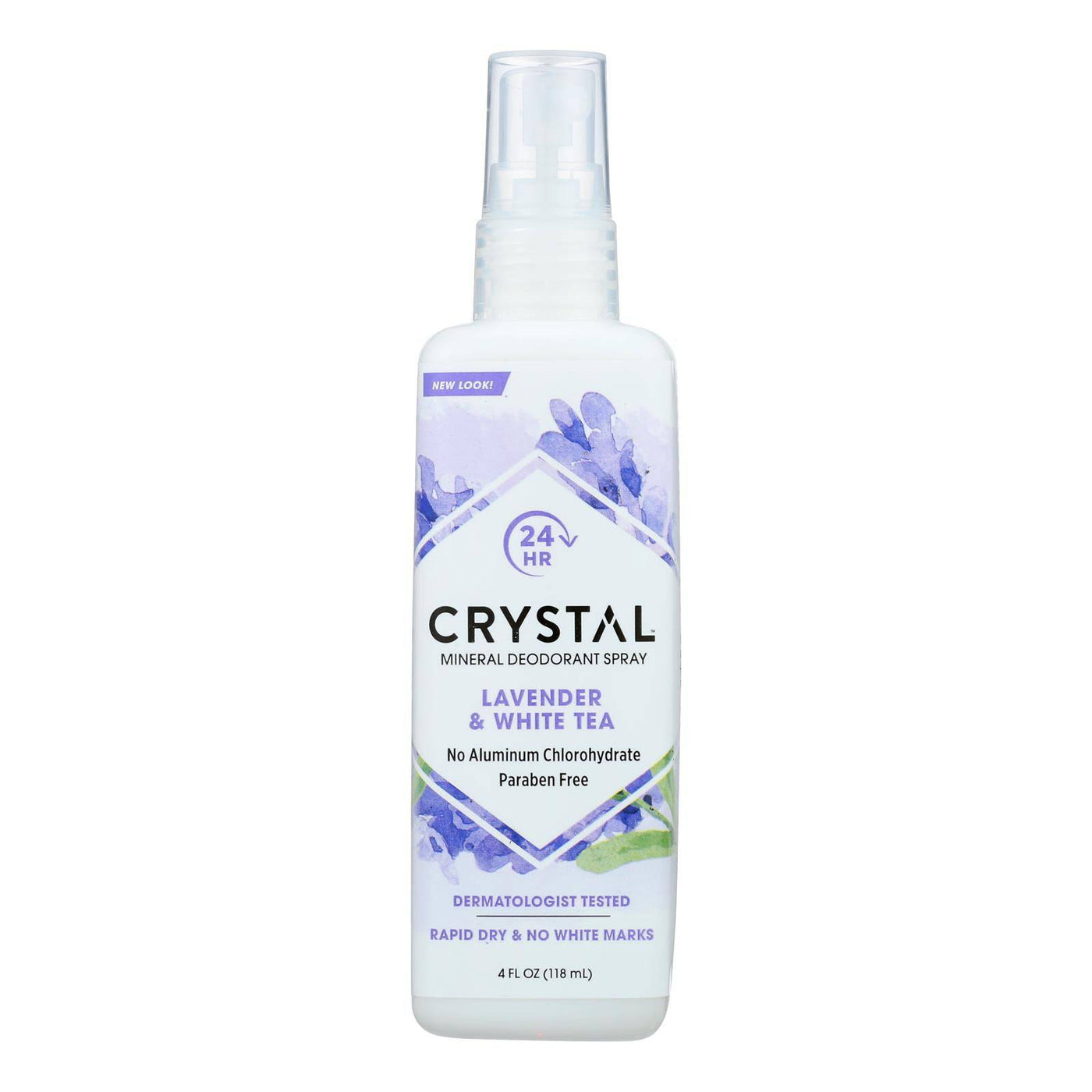 Buy Crystal Essence Mineral Deodorant Body Spray Lavender And White Tea - 4 Fl Oz  at OnlyNaturals.us