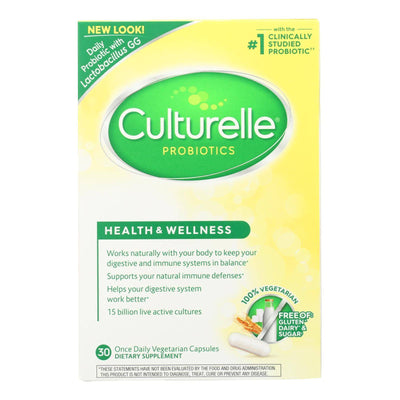 Buy Culturelle - Probiotic - 30 Vegetable Capsules  at OnlyNaturals.us