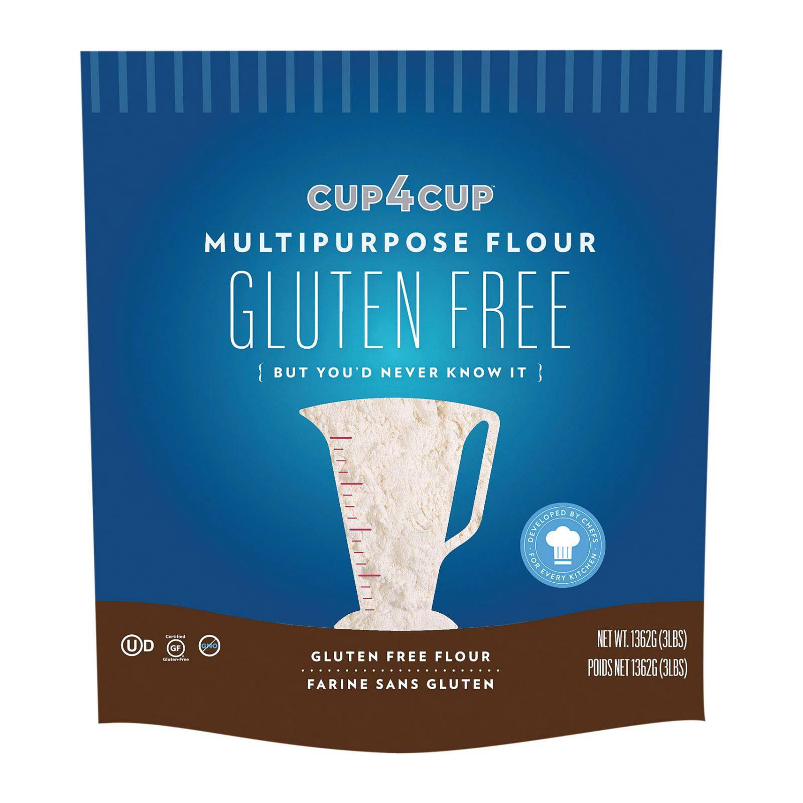 Buy Cup 4 Cup - Original Multipurpose Flour Blend - Case Of 6 - 3 Lb.  at OnlyNaturals.us