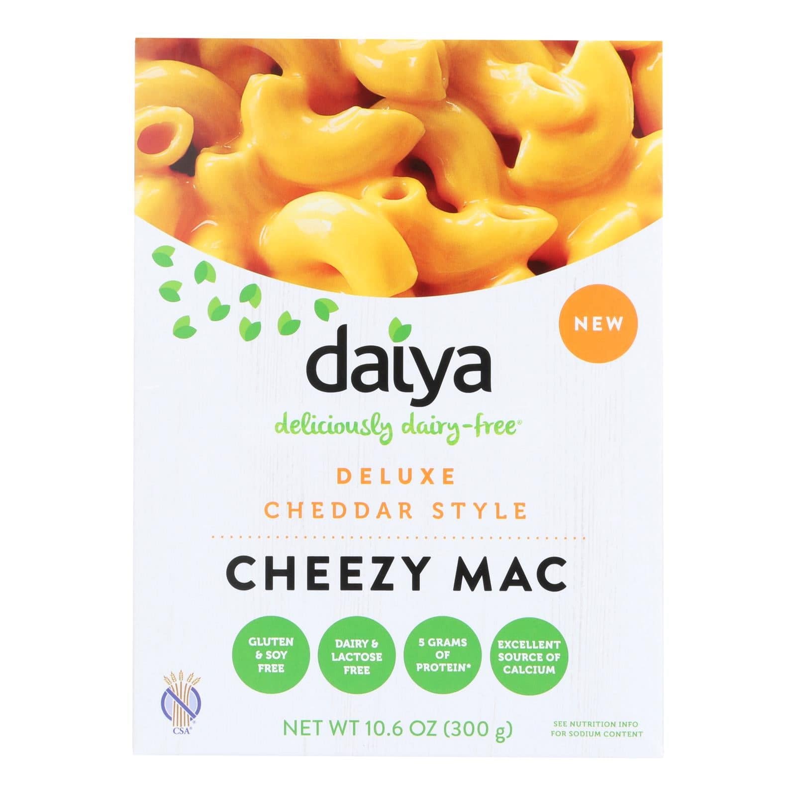 Buy Daiya Foods - Cheezy Mac Deluxe - Cheddar Style - Dairy Free - 10.6 Oz. - Case Of 8  at OnlyNaturals.us