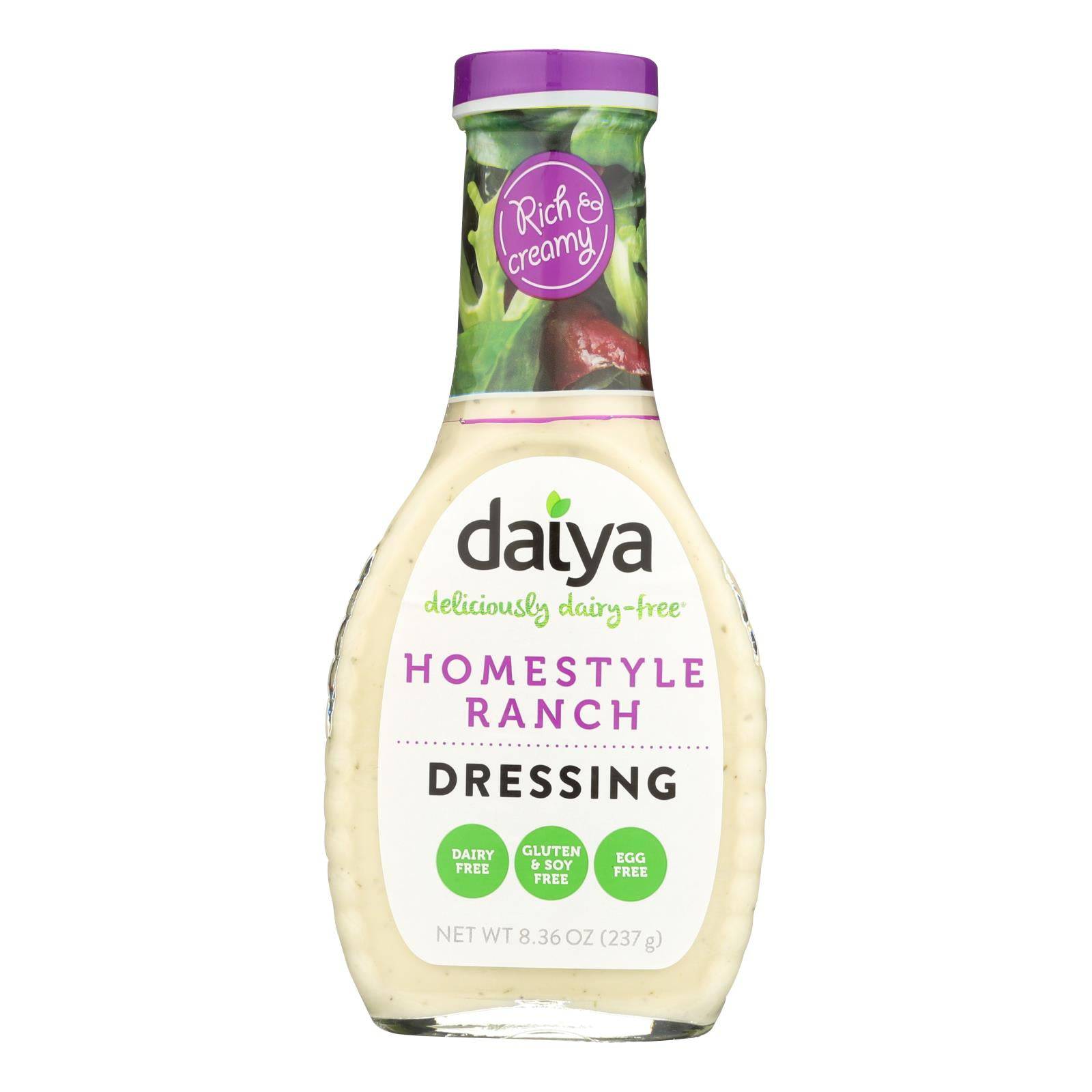 Daiya Foods - Dairy Free Salad Dressing - Homestyle Ranch - Case Of 6 - 8.36 Fl Oz. | OnlyNaturals.us