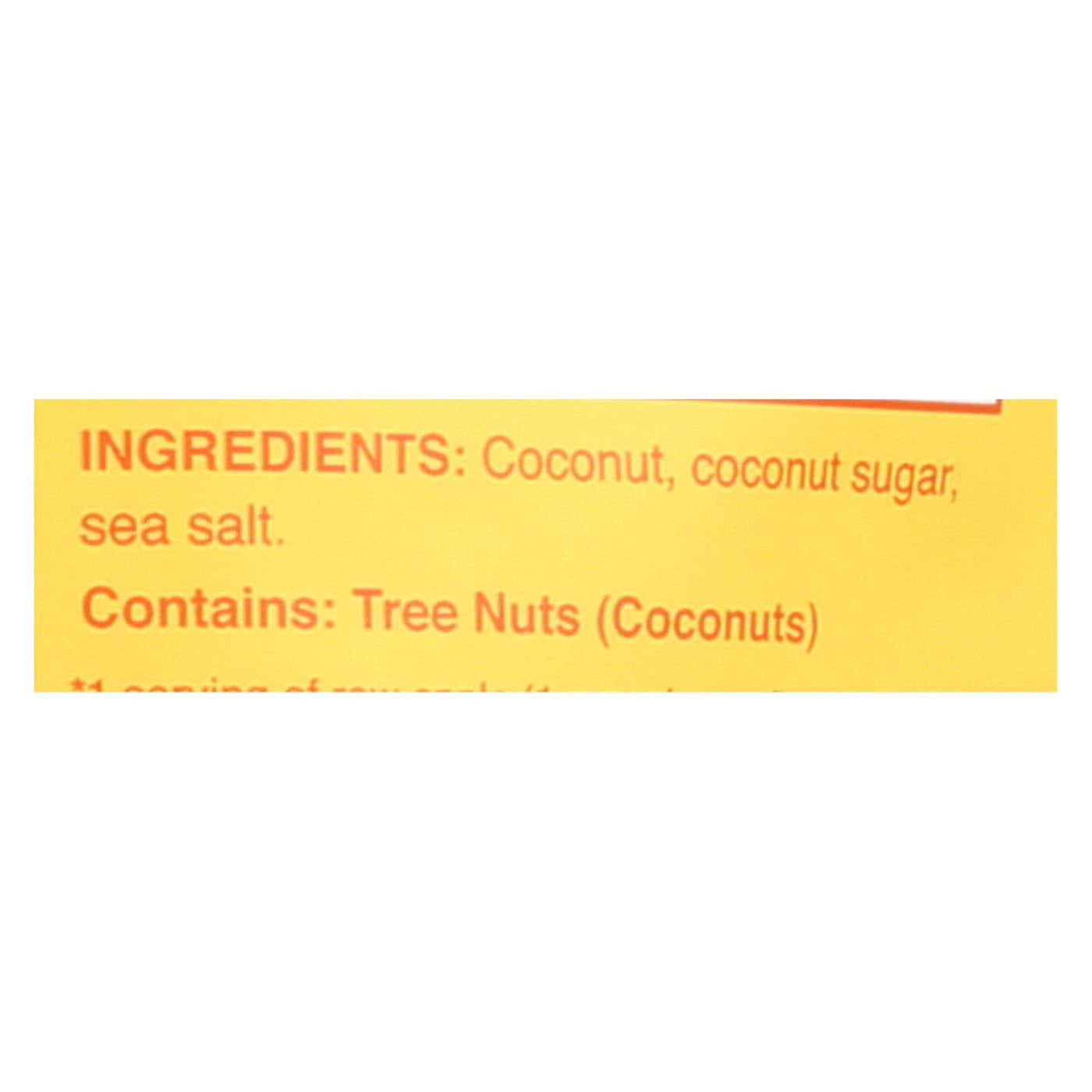 Dang - Toasted Coconut Chips - Caramel Sea Salt - Case Of 12 - 3.17 Oz. | OnlyNaturals.us