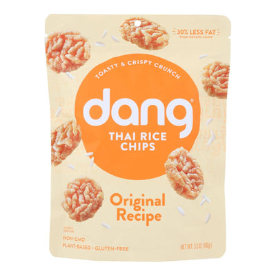 Dang - Sticky Rice Chips - Original - Case Of 12 - 3.50 Oz | OnlyNaturals.us