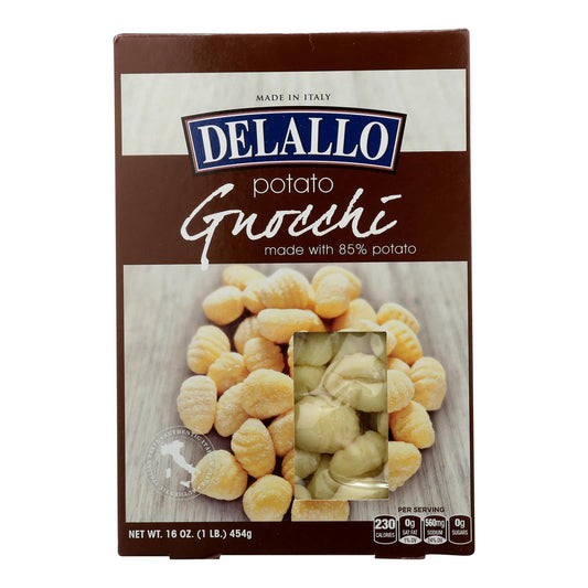 Delallo - Potato Gnocchi - Case Of 12 - 1 Lb. | OnlyNaturals.us